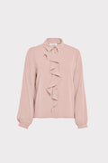 Camicia con rouches