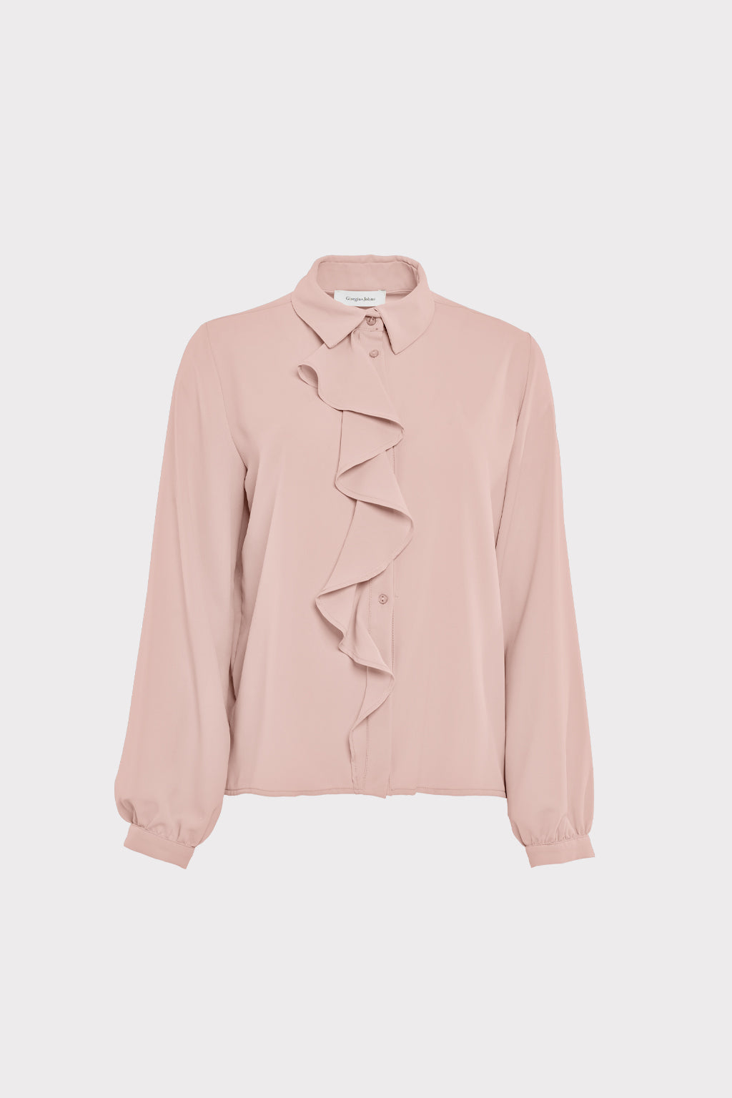 Camicia con rouches