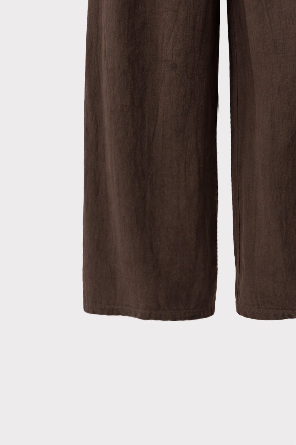 Pantalone cotone fiammato