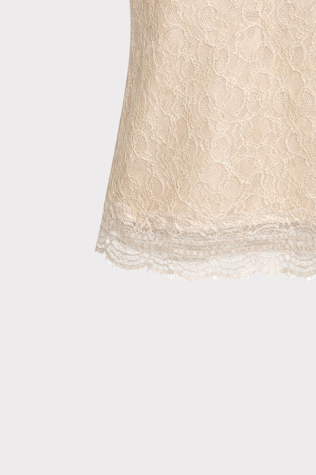 Top tulle in pizzo