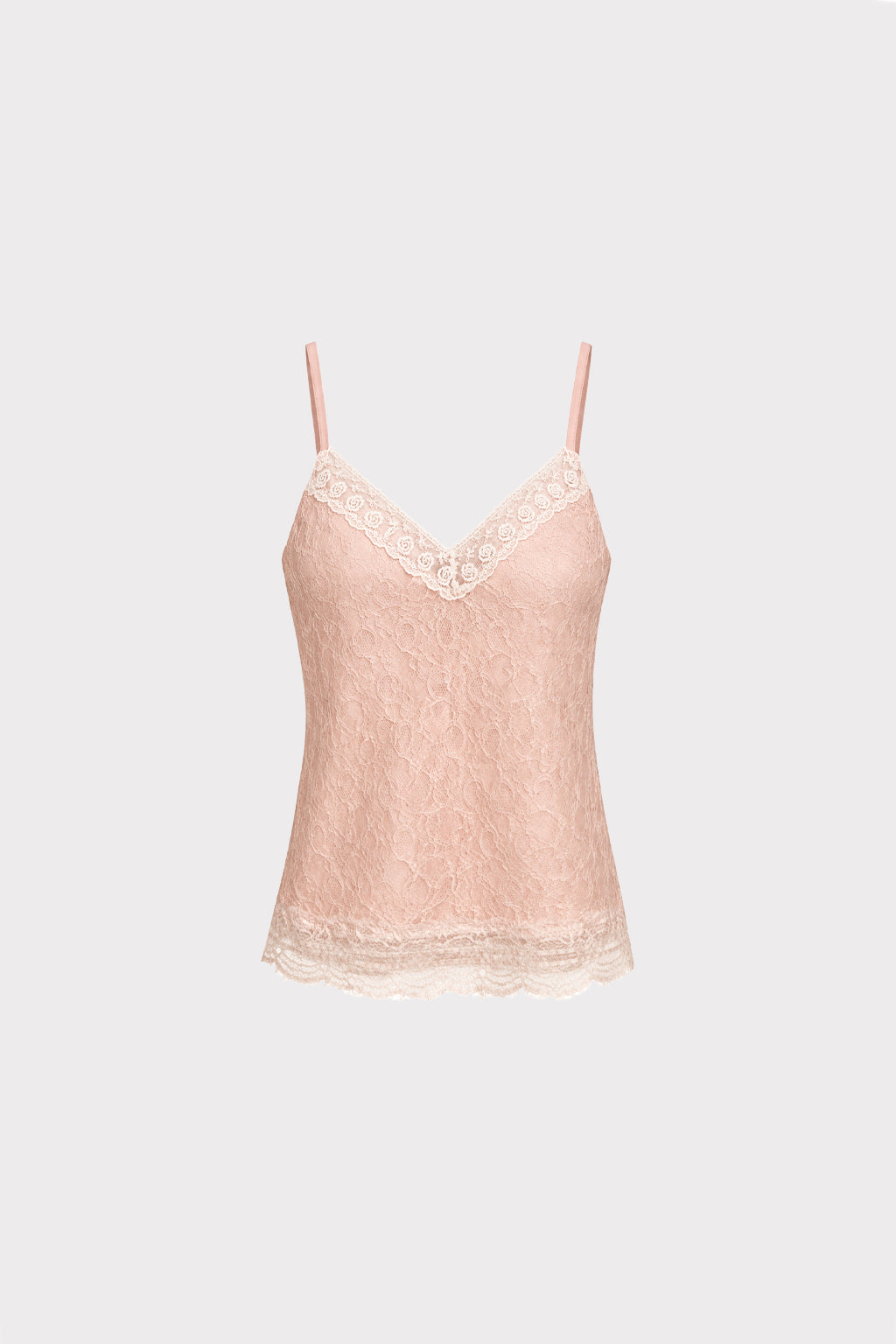 Top tulle in pizzo
