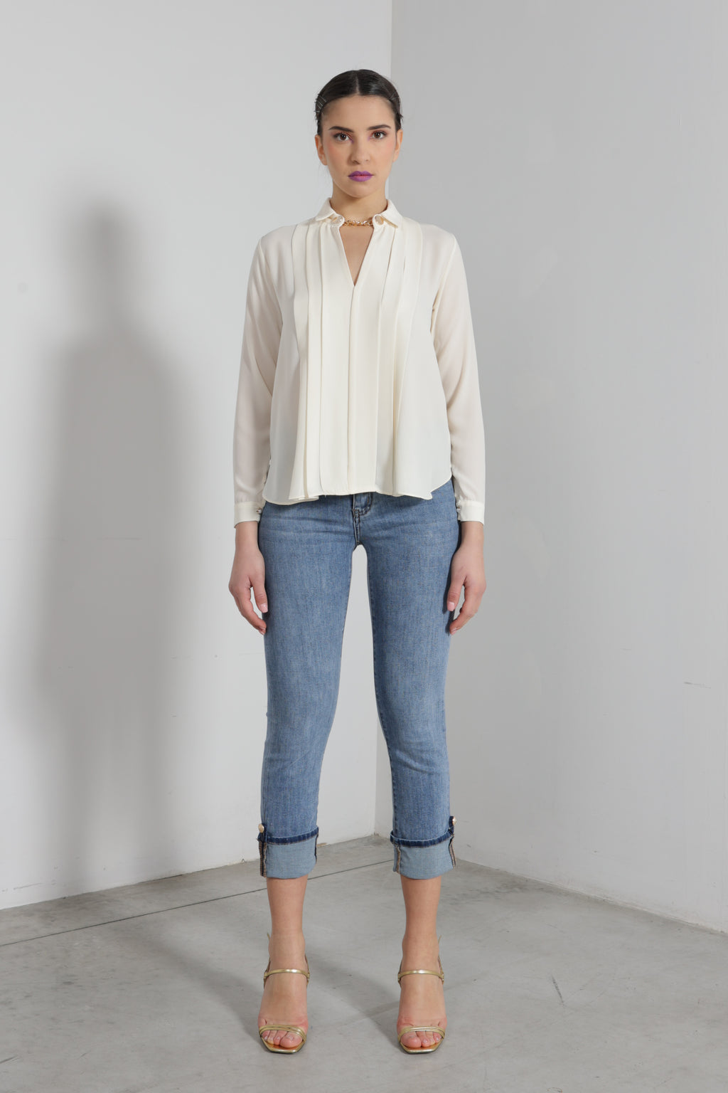 Blusa piegoni