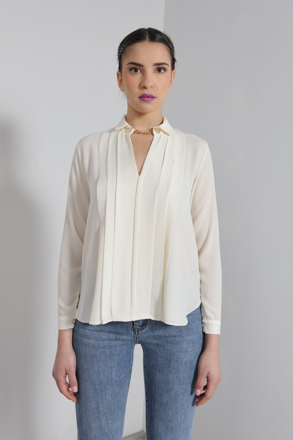 Blusa piegoni