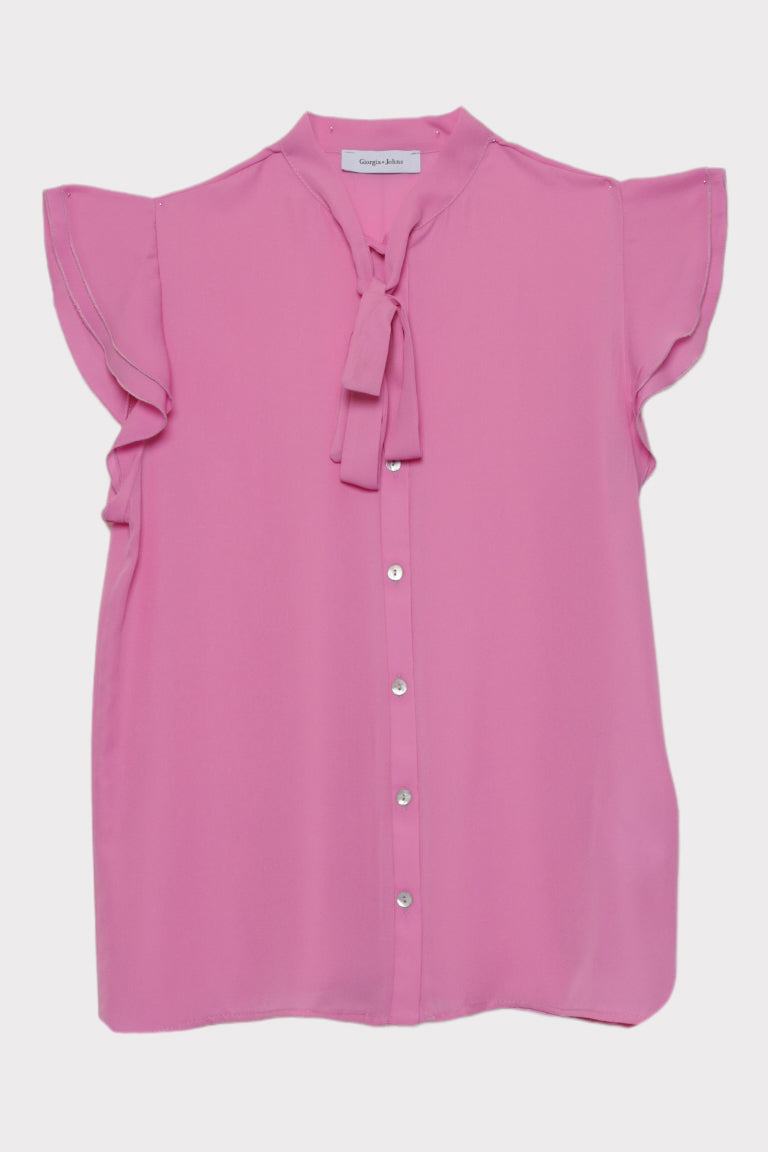 Blusa manica volant