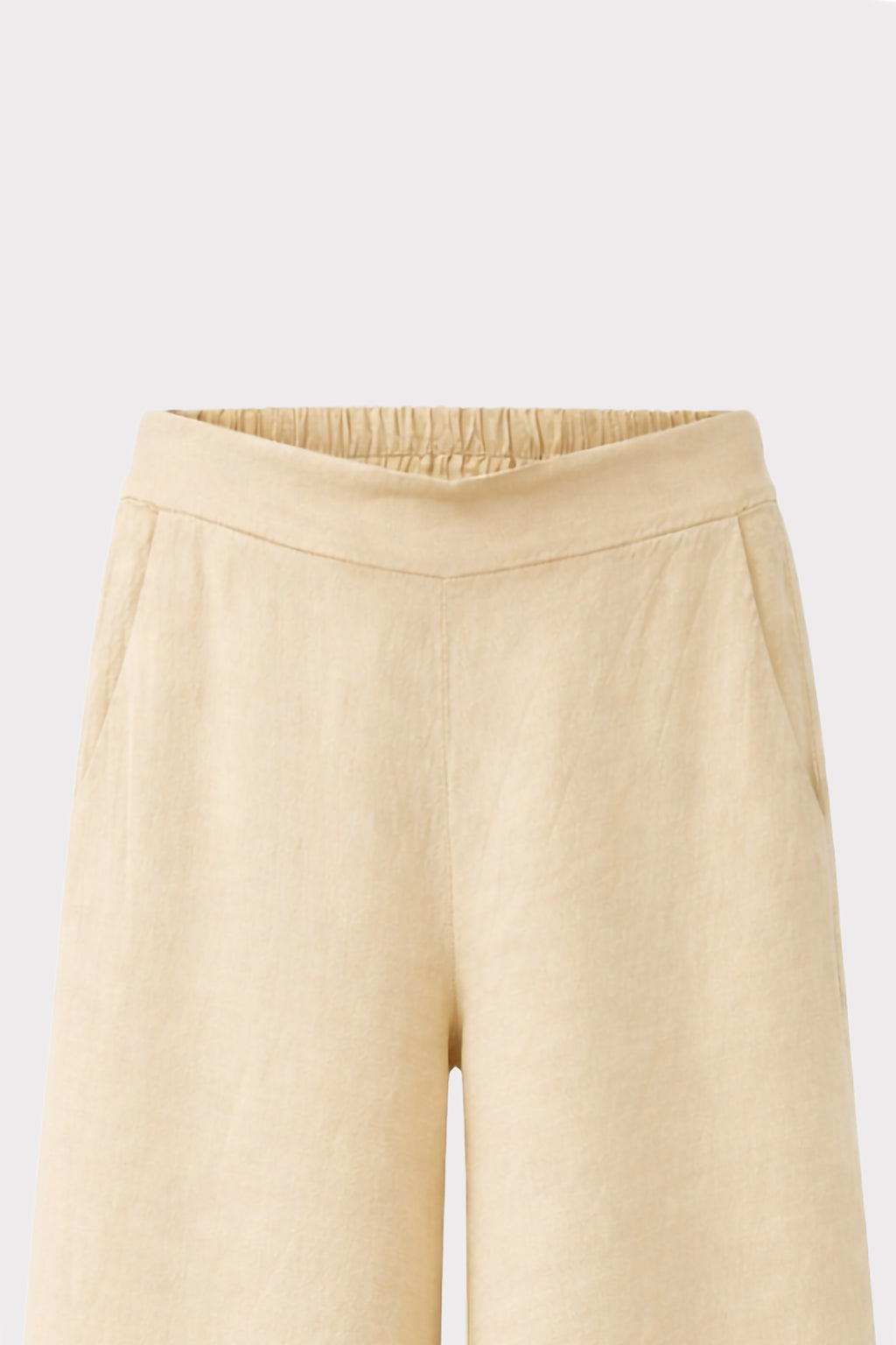 Pantalone ampio lino viscosa