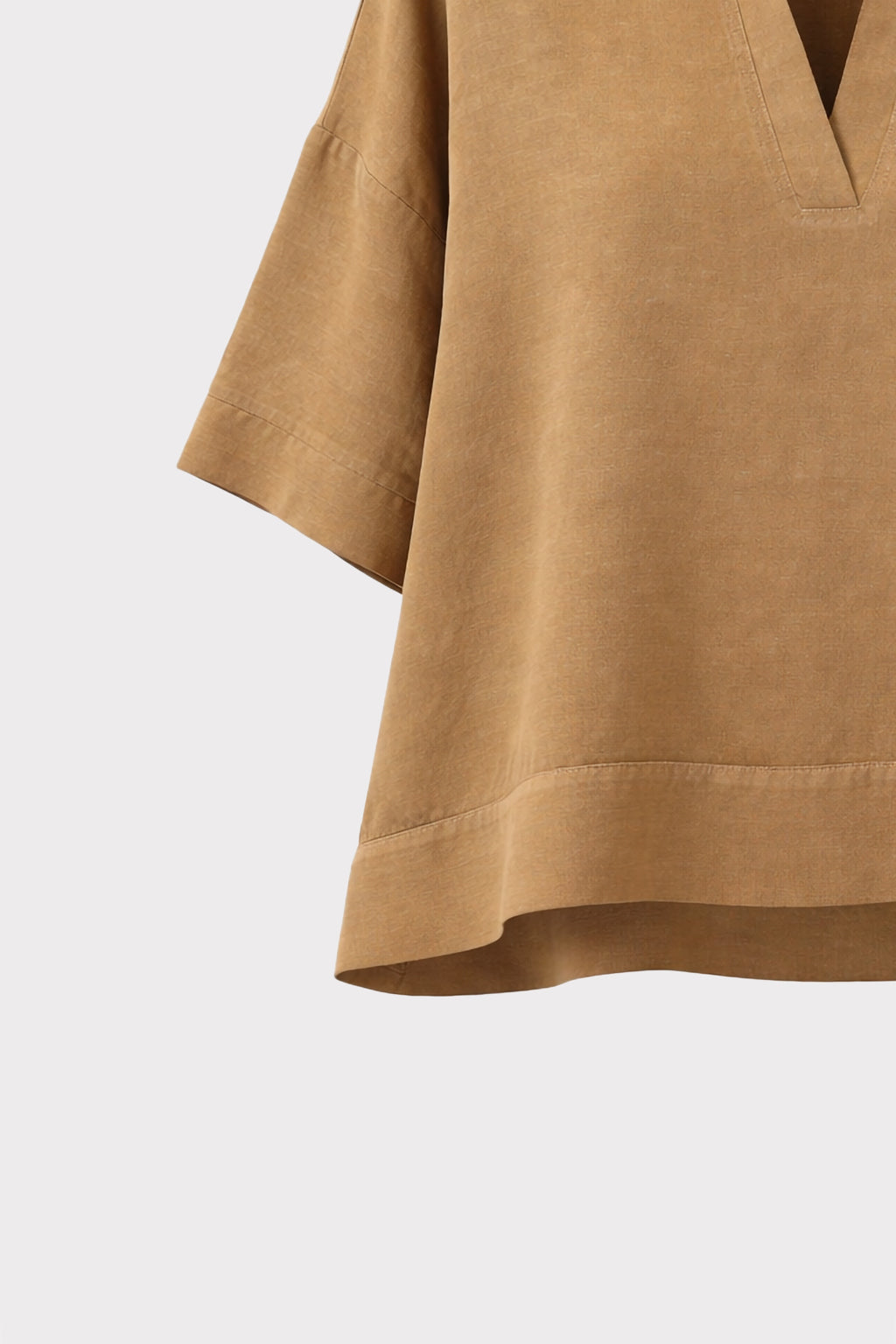 Blusa in lino viscosa