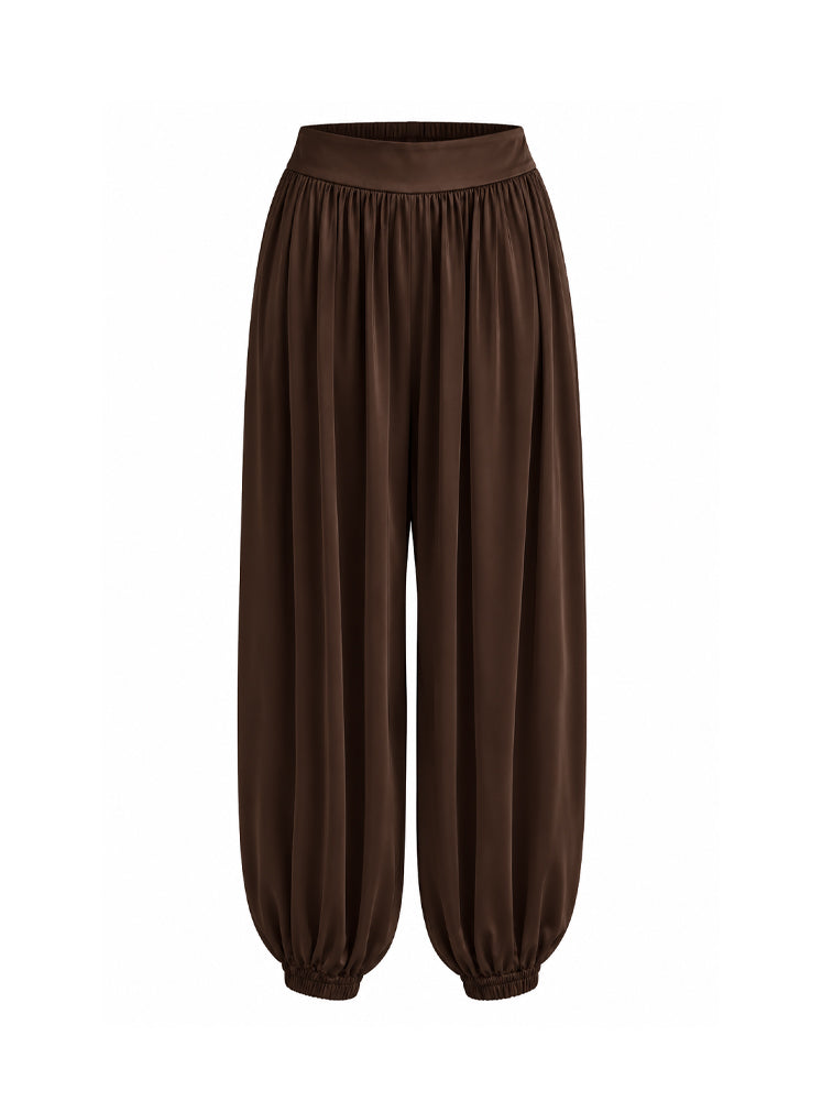 Pantaloni balloon fluidi