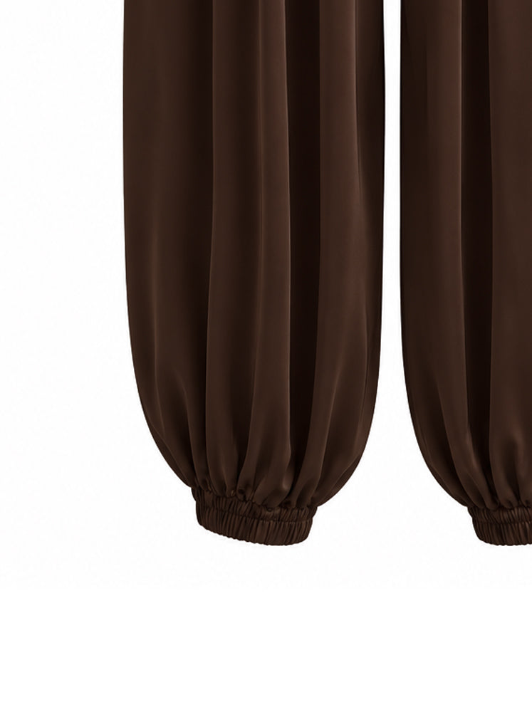 Pantaloni balloon fluidi