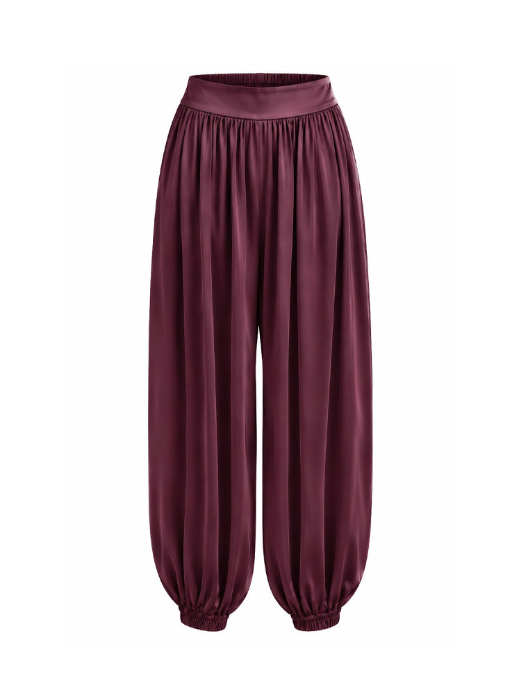 Pantaloni balloon fluidi