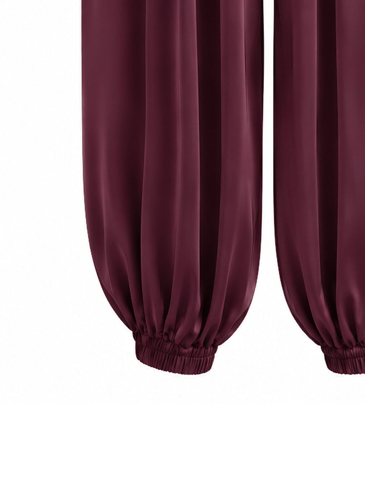 Pantaloni balloon fluidi
