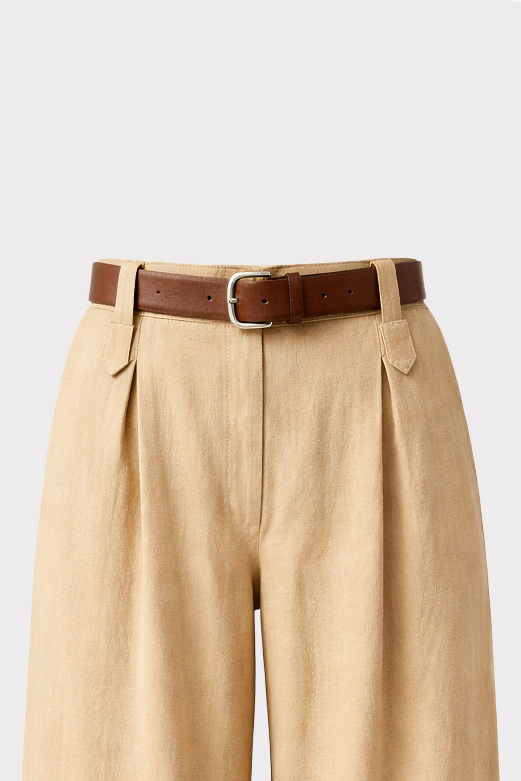 Pantalone ampio in lino