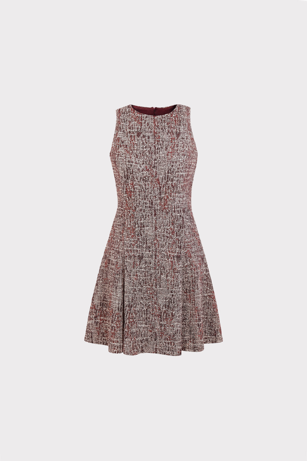 Abito corto tweed