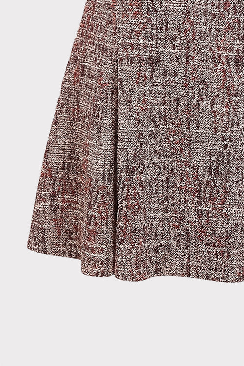 Abito corto tweed