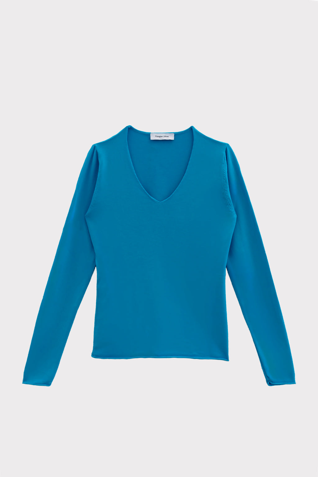 Maglia basic scollo V