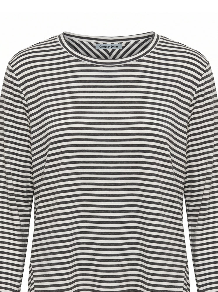 T-shirt motivo a righe