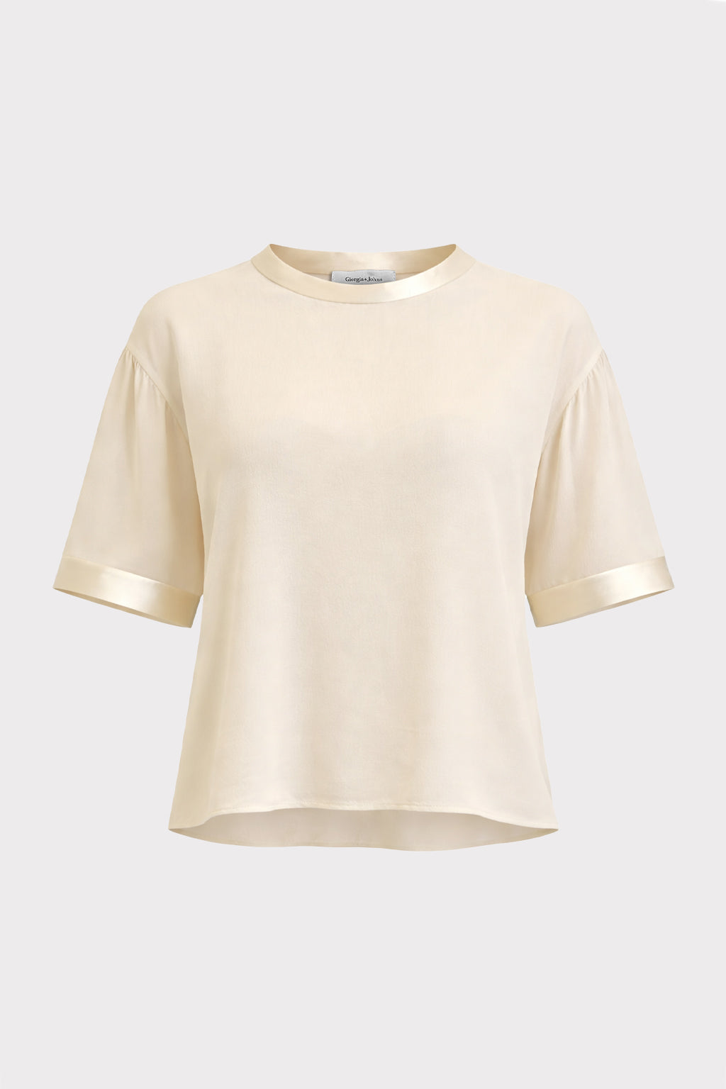 T shirt in georgette