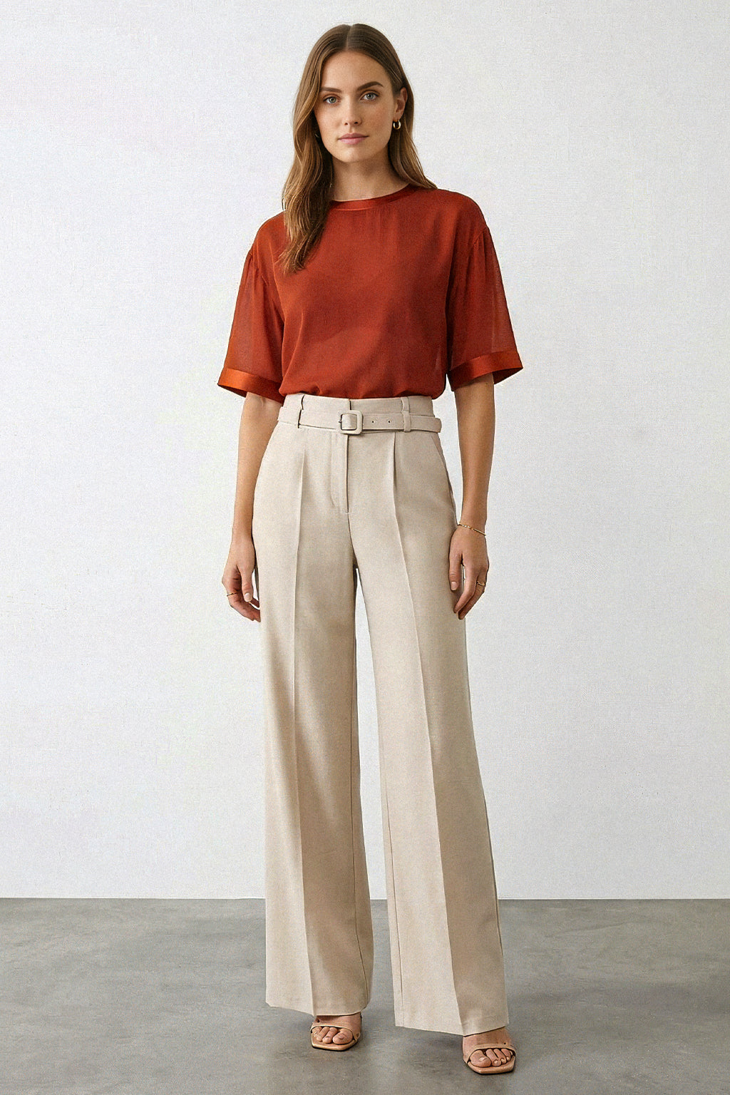 T shirt in georgette
