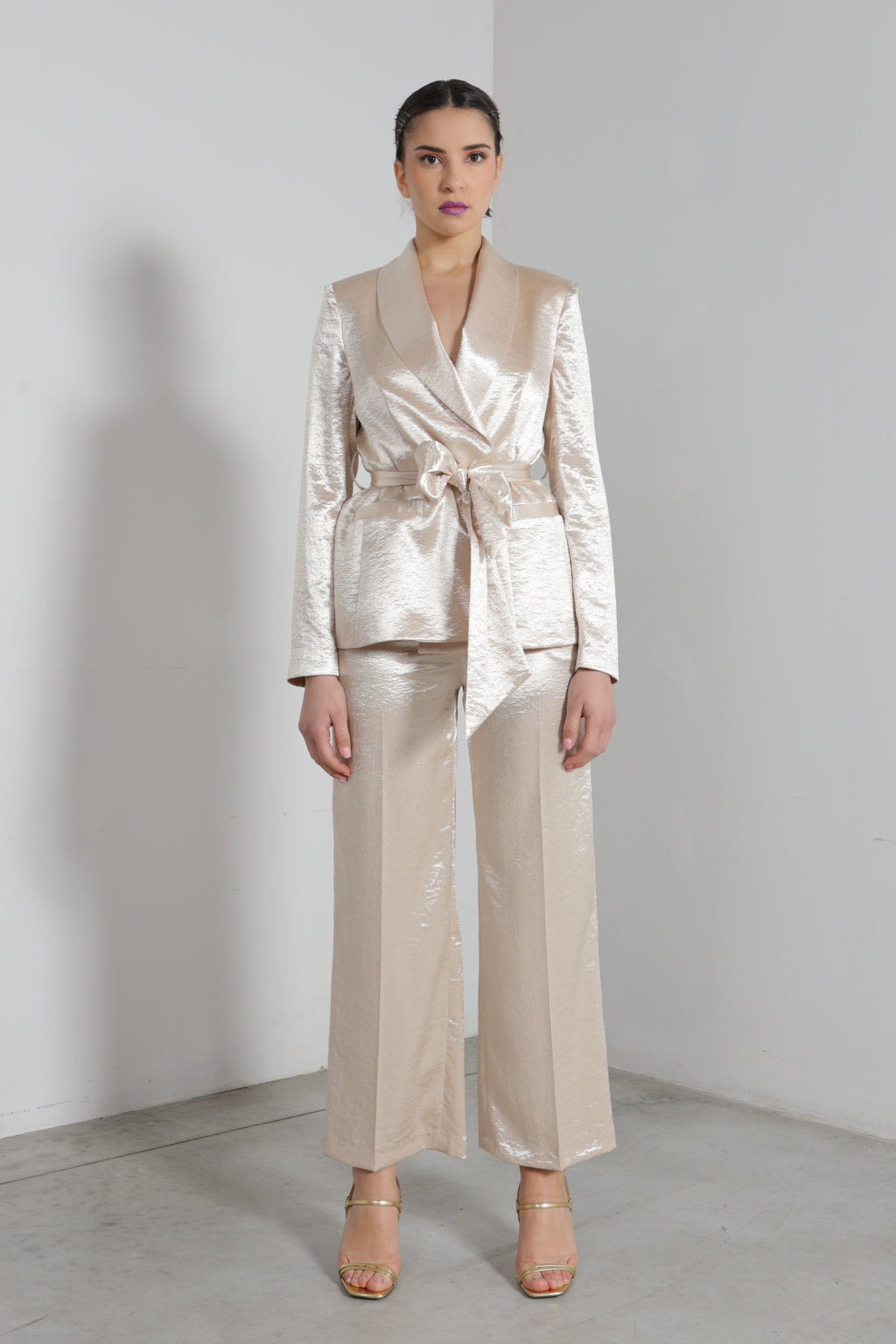 Giacca vestaglia satin