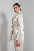 Giacca vestaglia satin