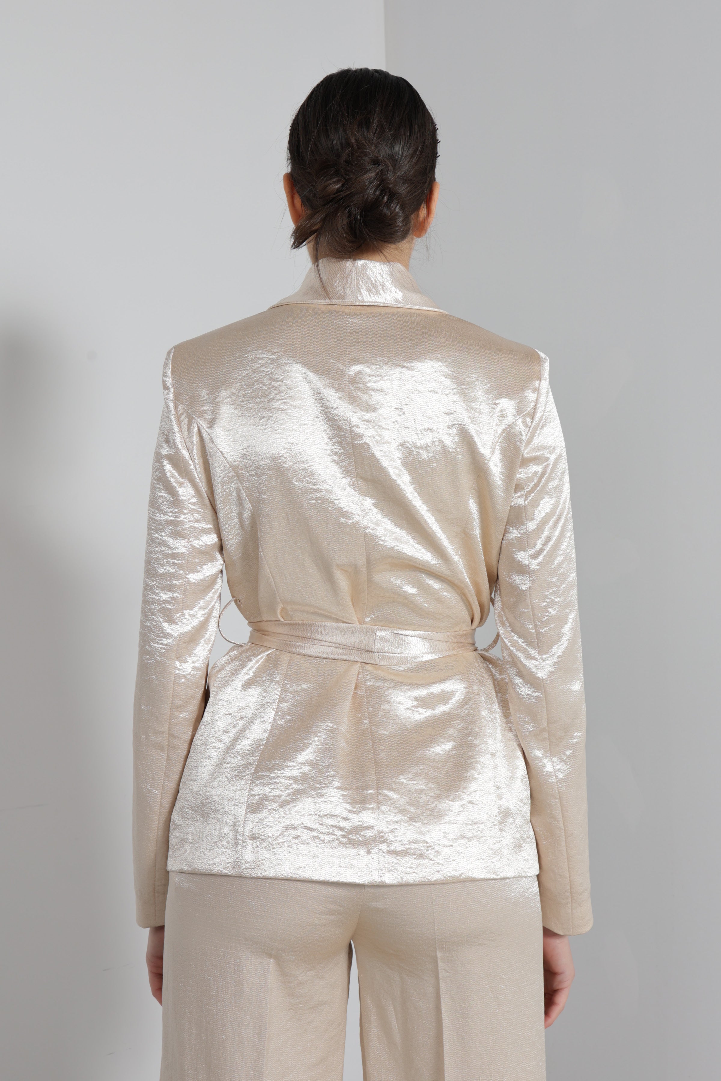 Giacca vestaglia satin