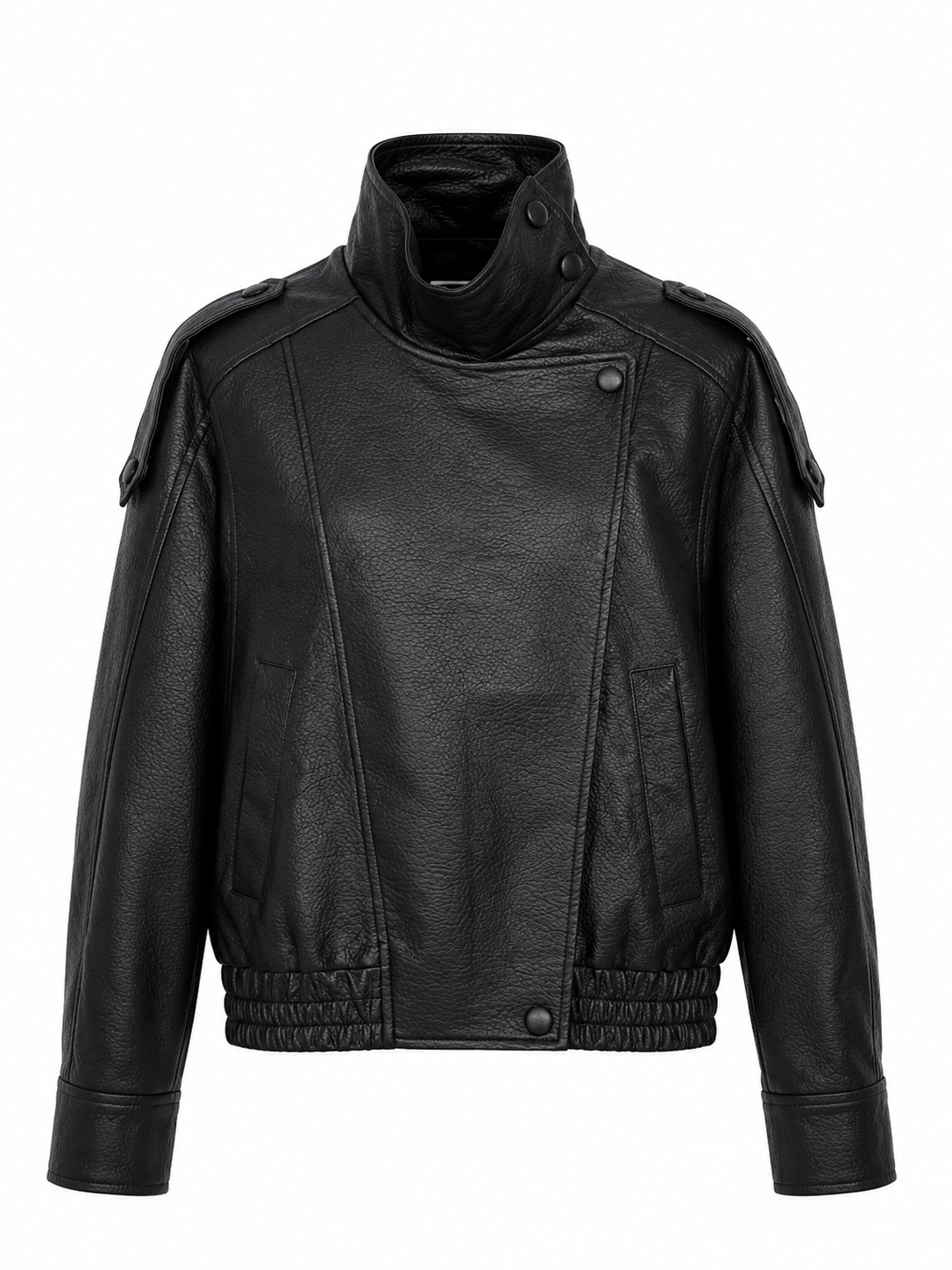 Giacca bomber over in ecopelle