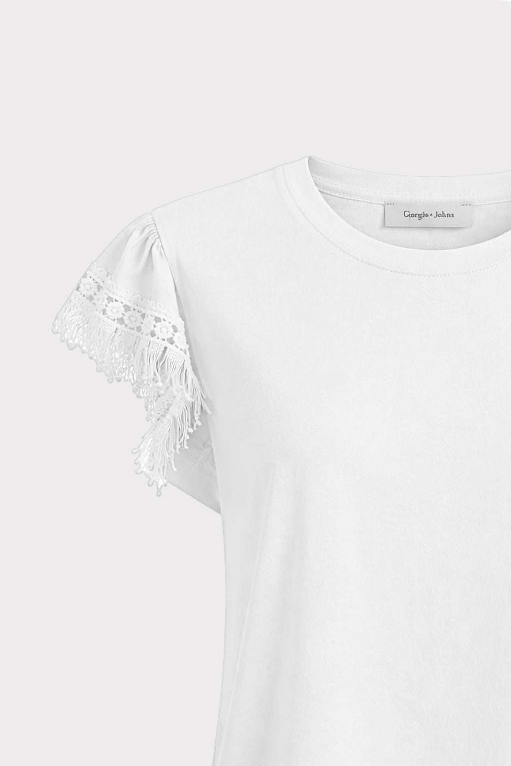 T shirt con passamaneria
