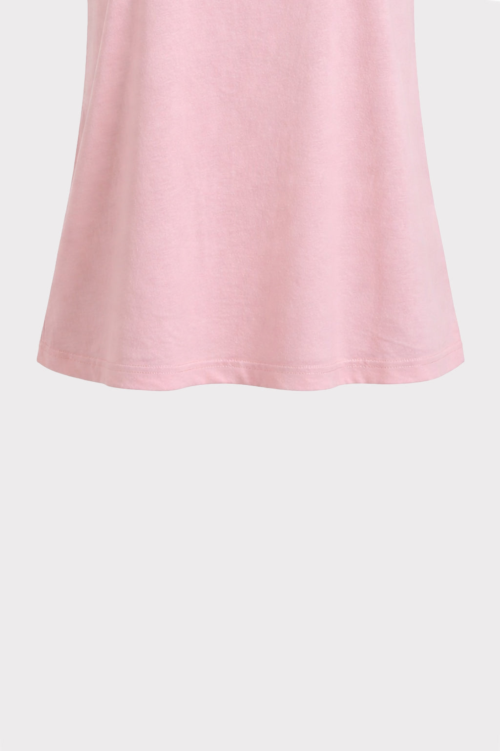 T shirt con passamaneria