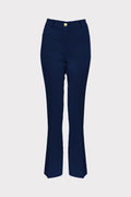 Pantalone a zampa con frisi