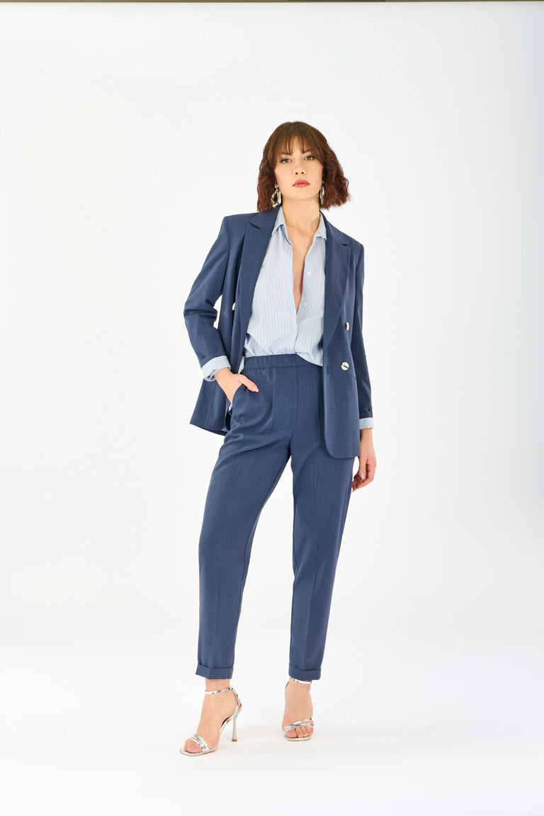 Pantalone retro elastico
