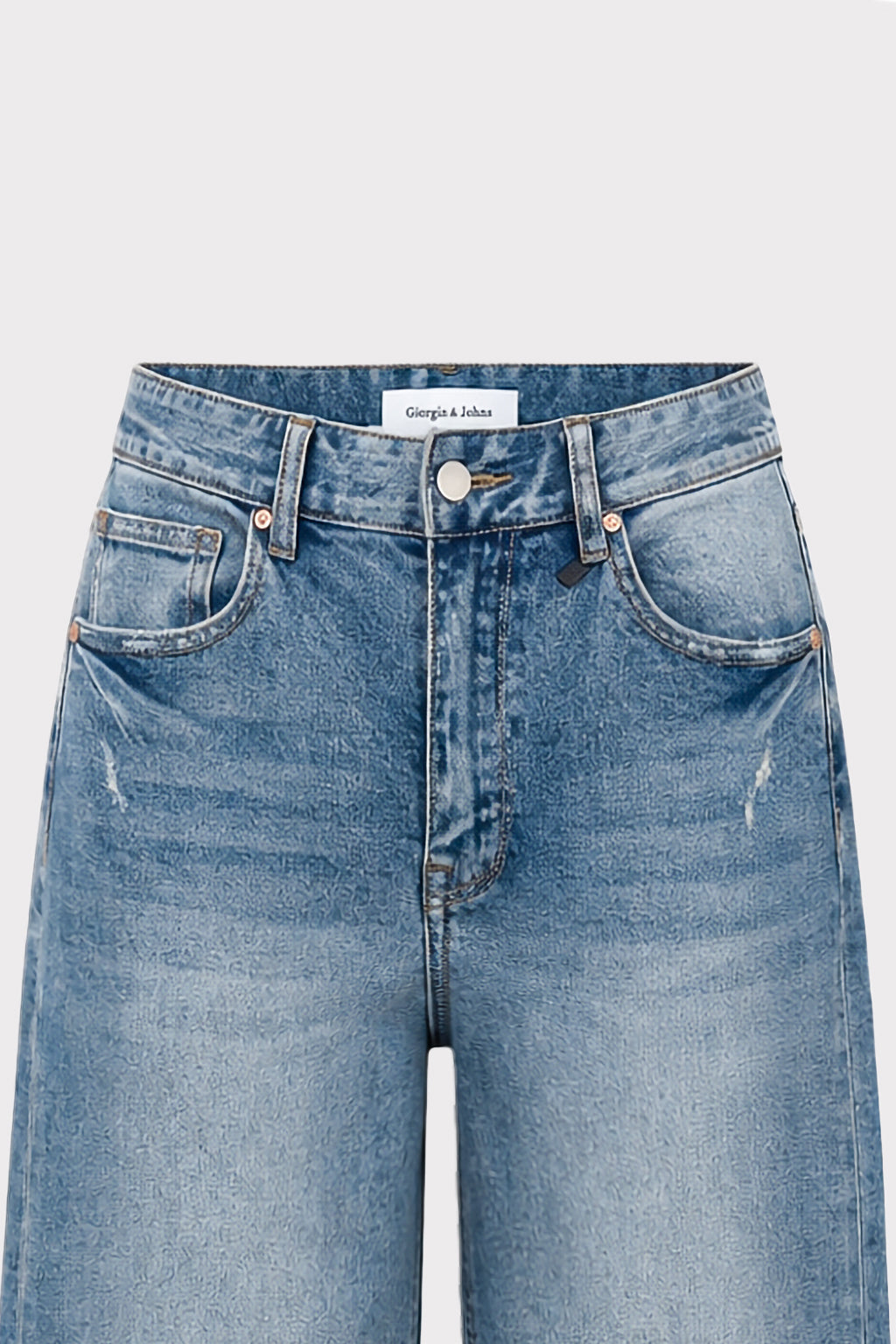 Jeans effetto slavato