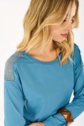 Maglia over con pizzo