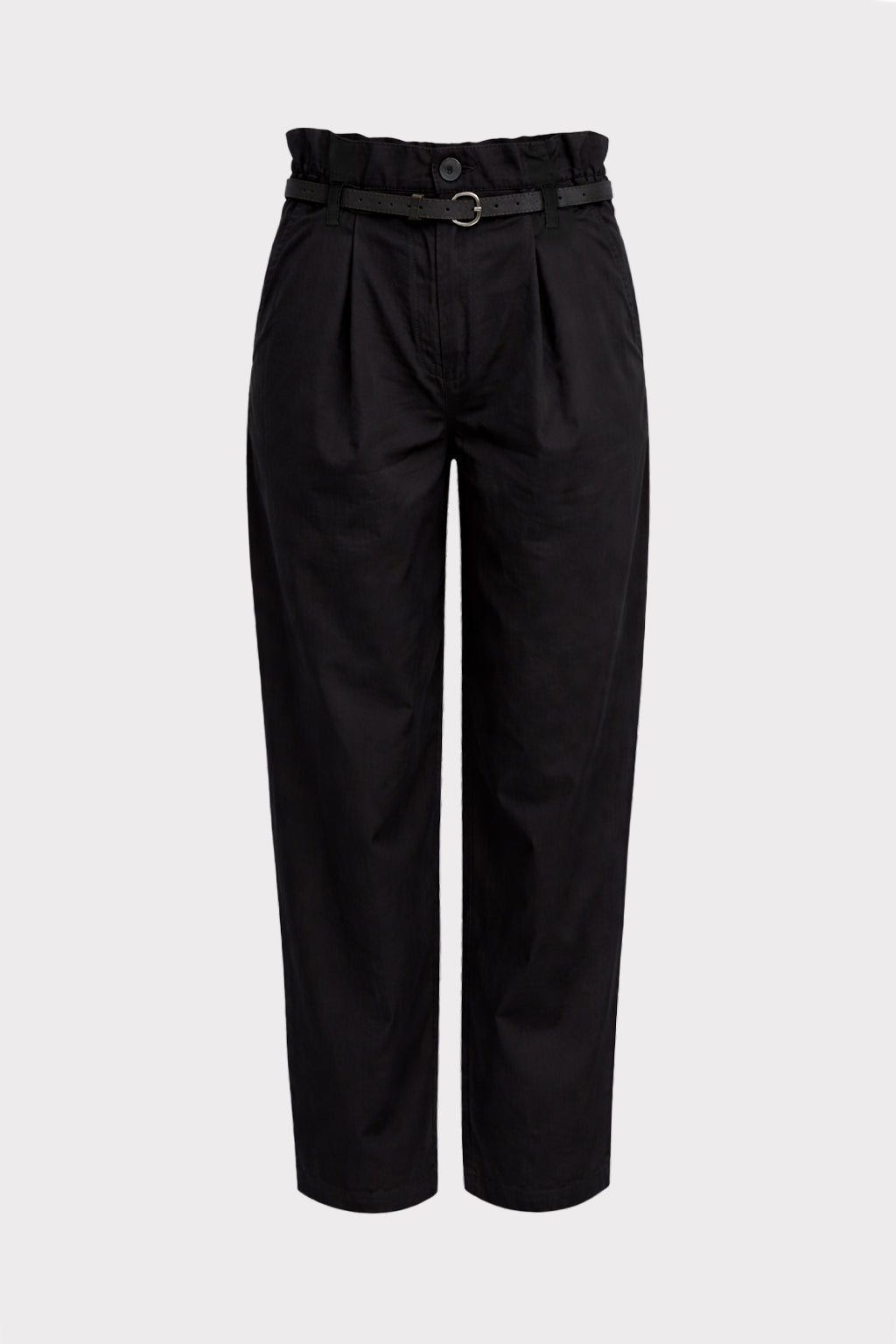 Pantalone wide leg con cintura