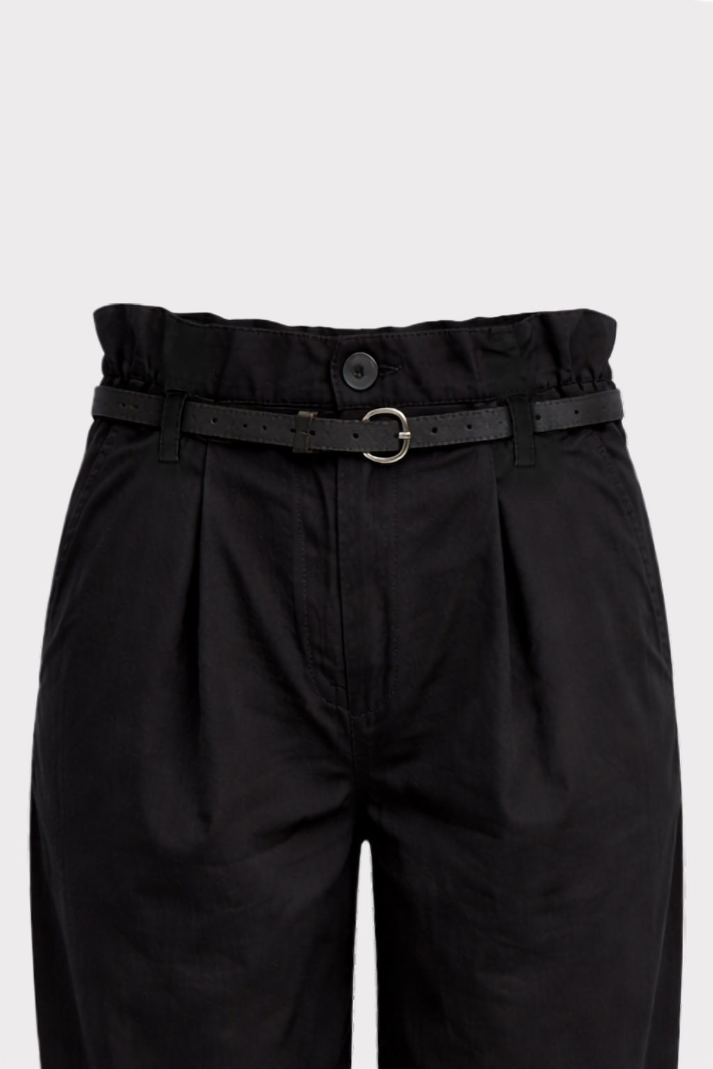 Pantalone wide leg con cintura
