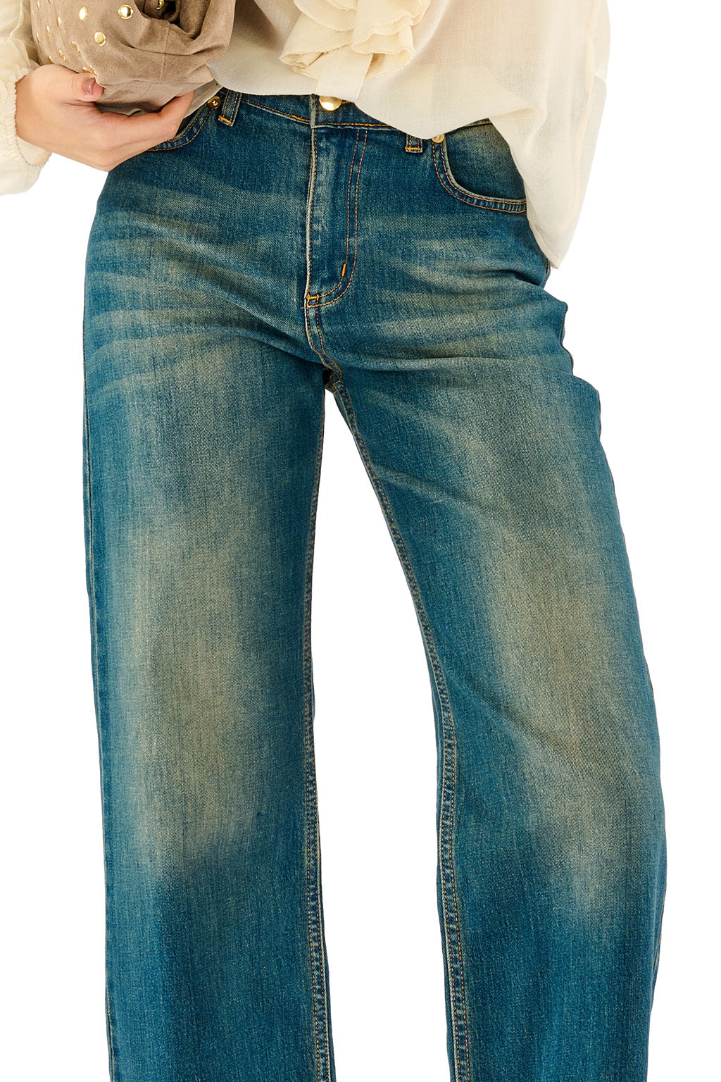 Jeans effetto vintage