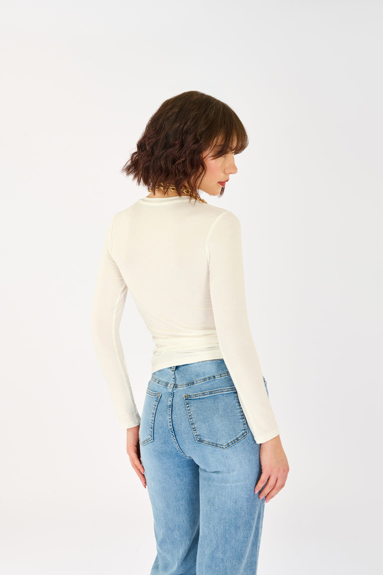 Maglia girocollo basic