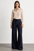 Pantalone ampio con coulisse