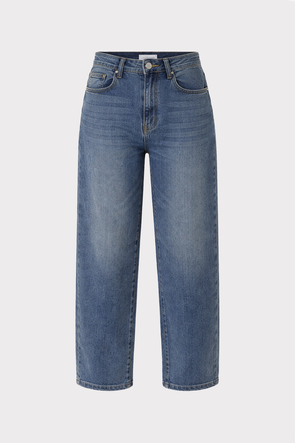 Jeans balloon lavaggio medio