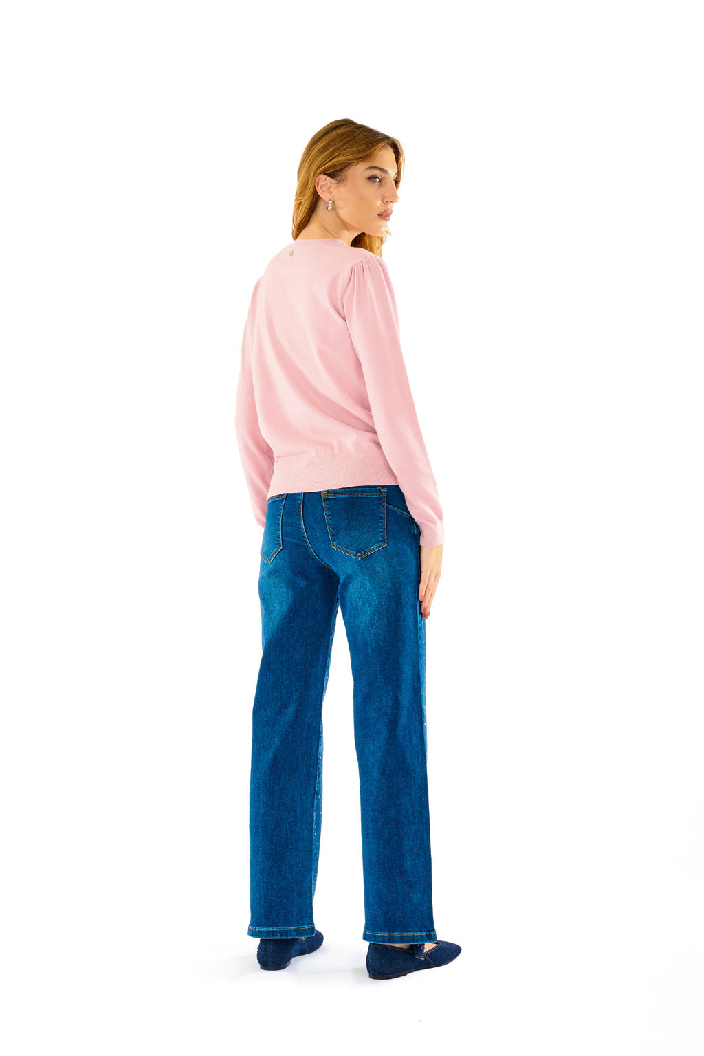 Jeans con strass