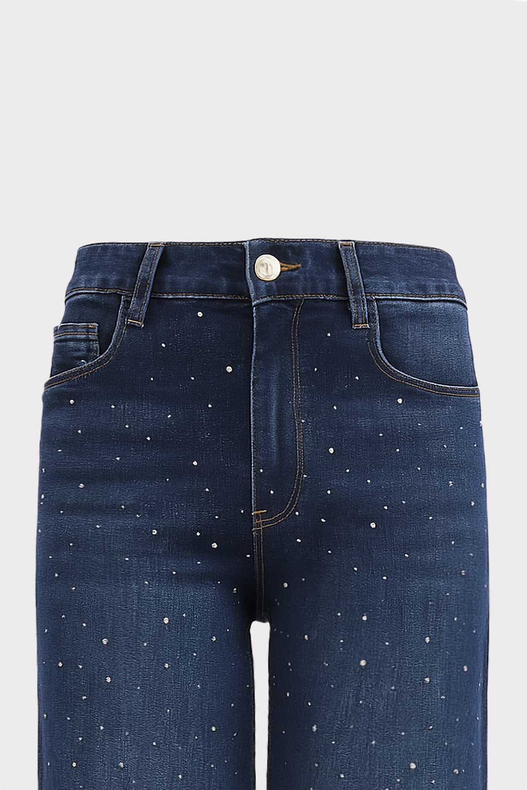 Jeans con strass