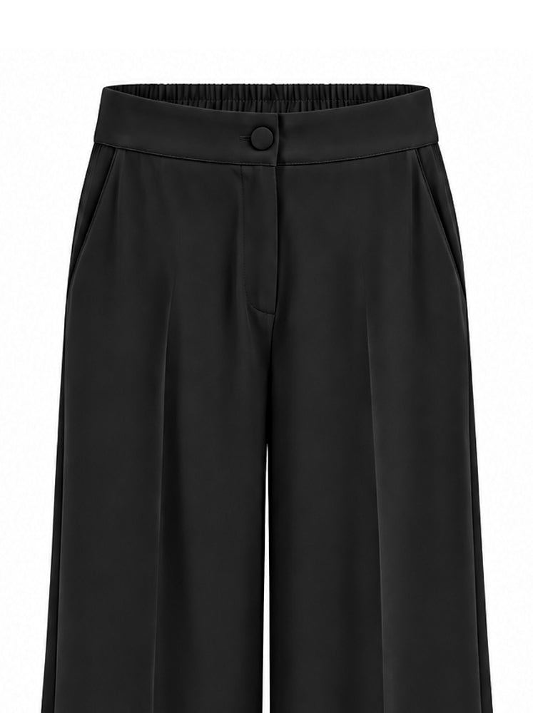 Pantaloni palazzo in cady