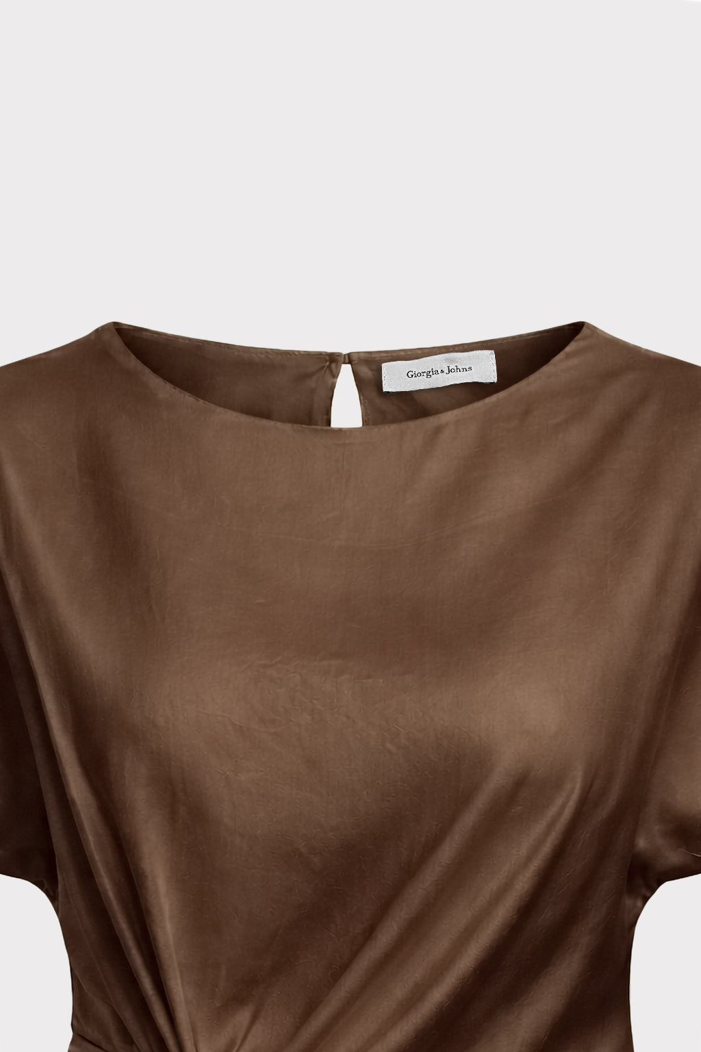Blusa nodo frontale