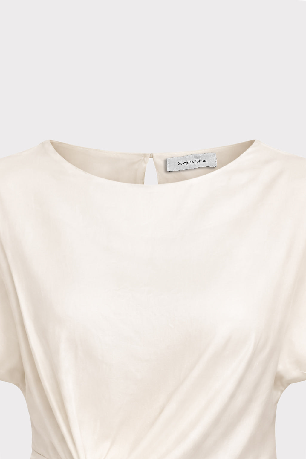 Blusa nodo frontale