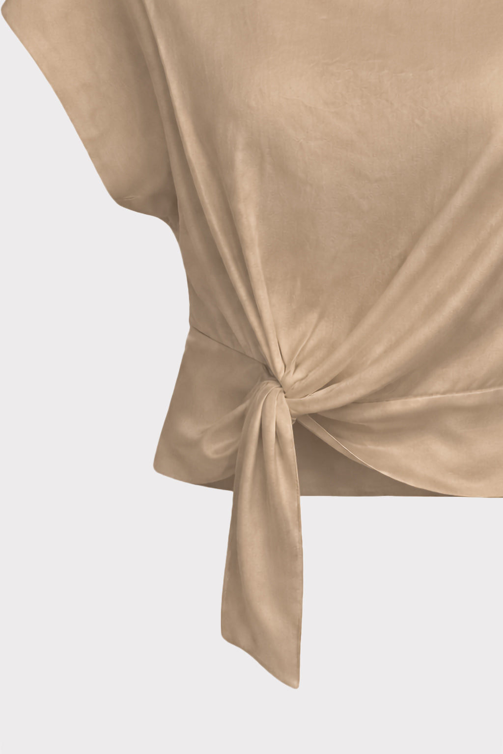 Blusa nodo frontale