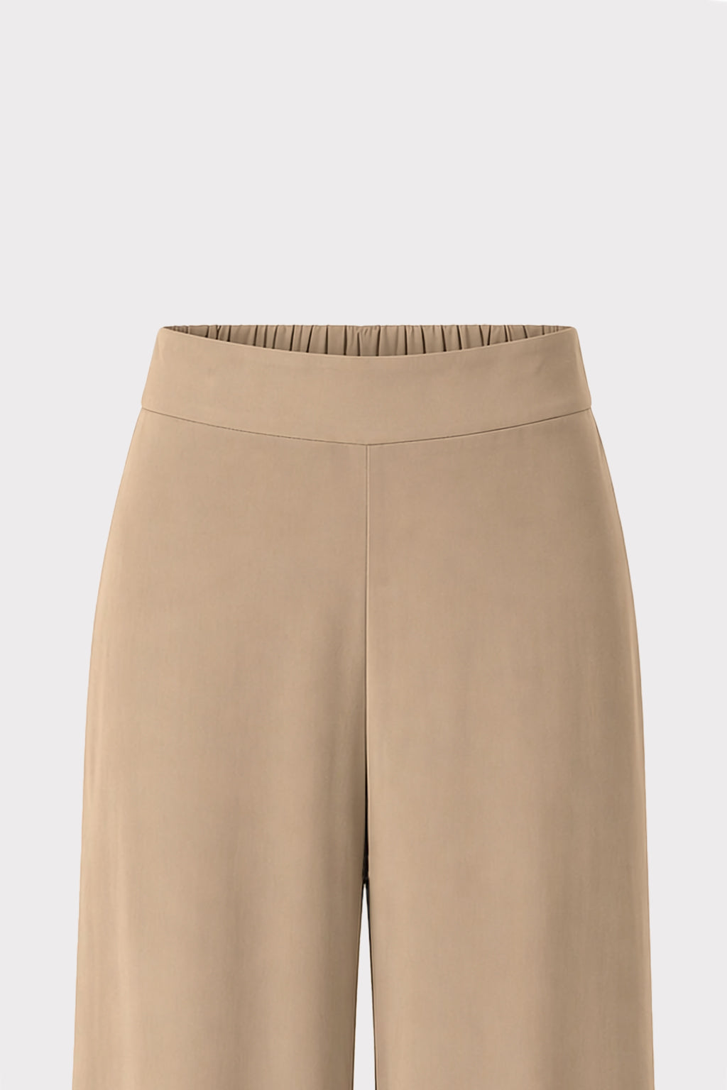 Pantalone fluido retro elastico