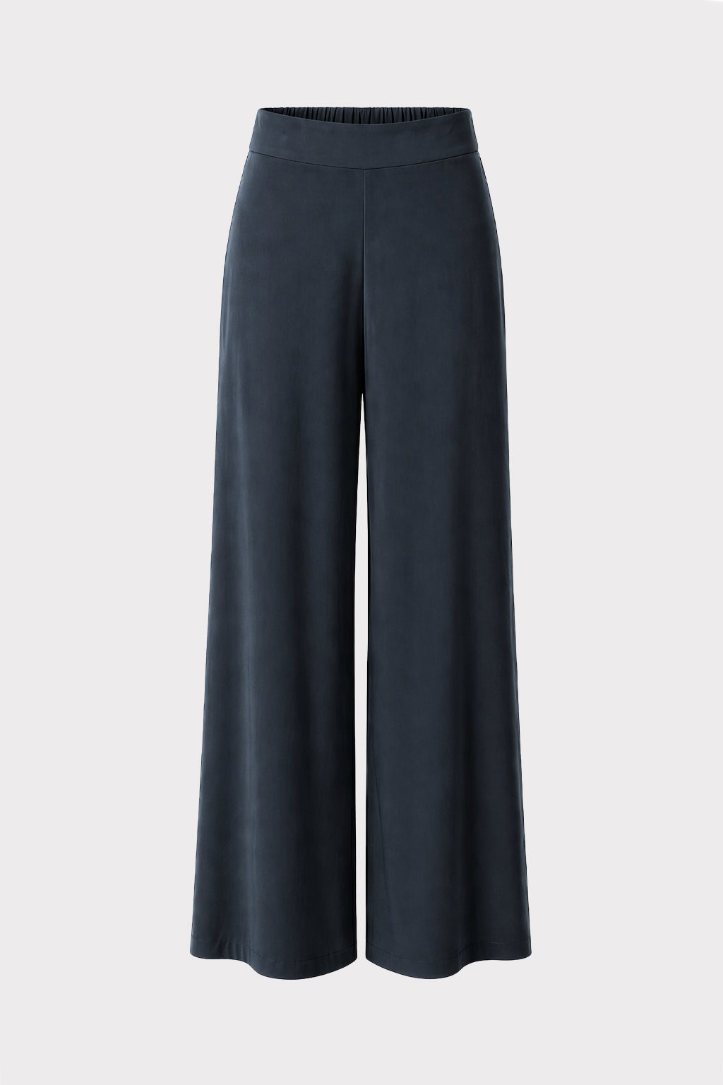 Pantalone fluido retro elastico