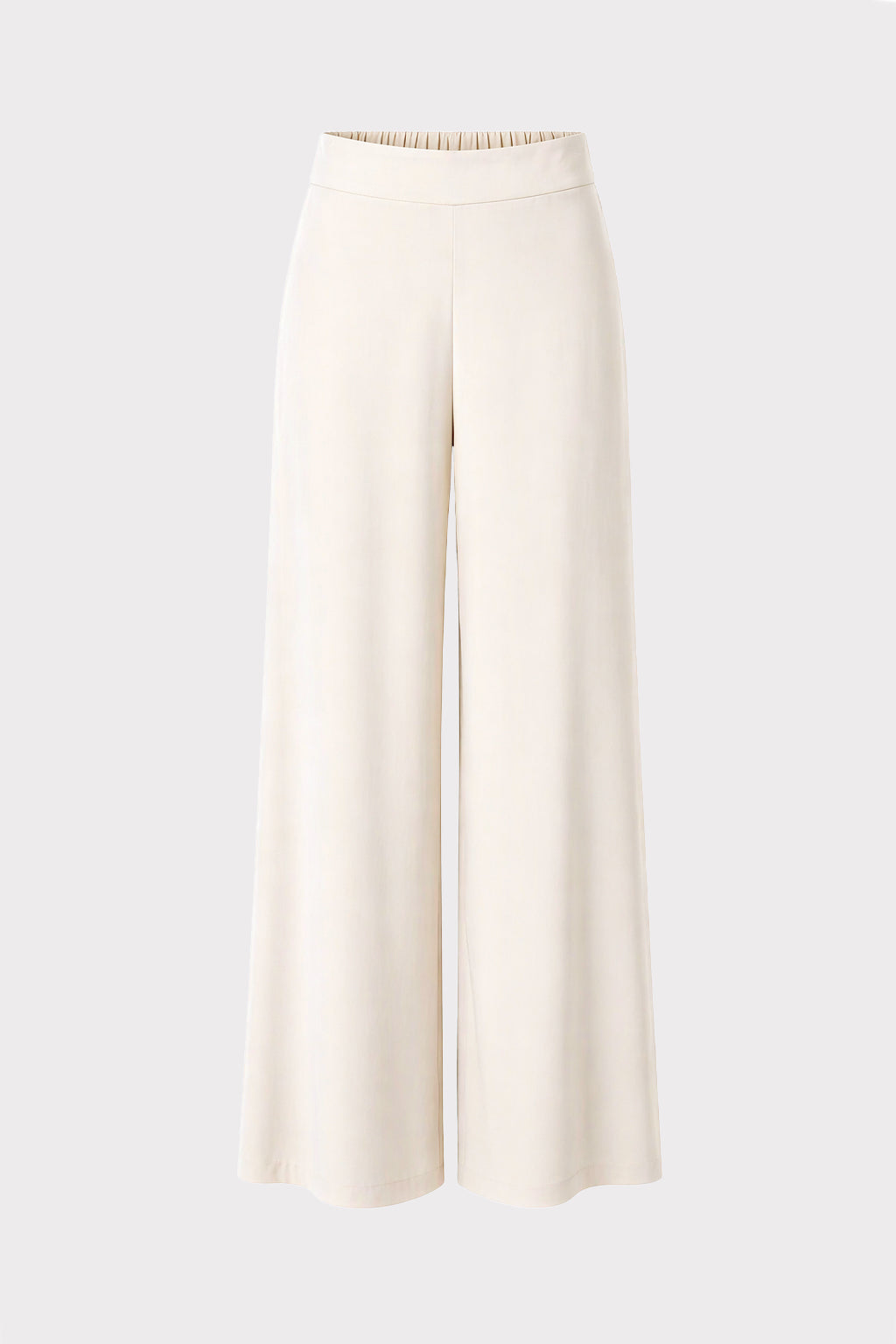 Pantalone fluido retro elastico