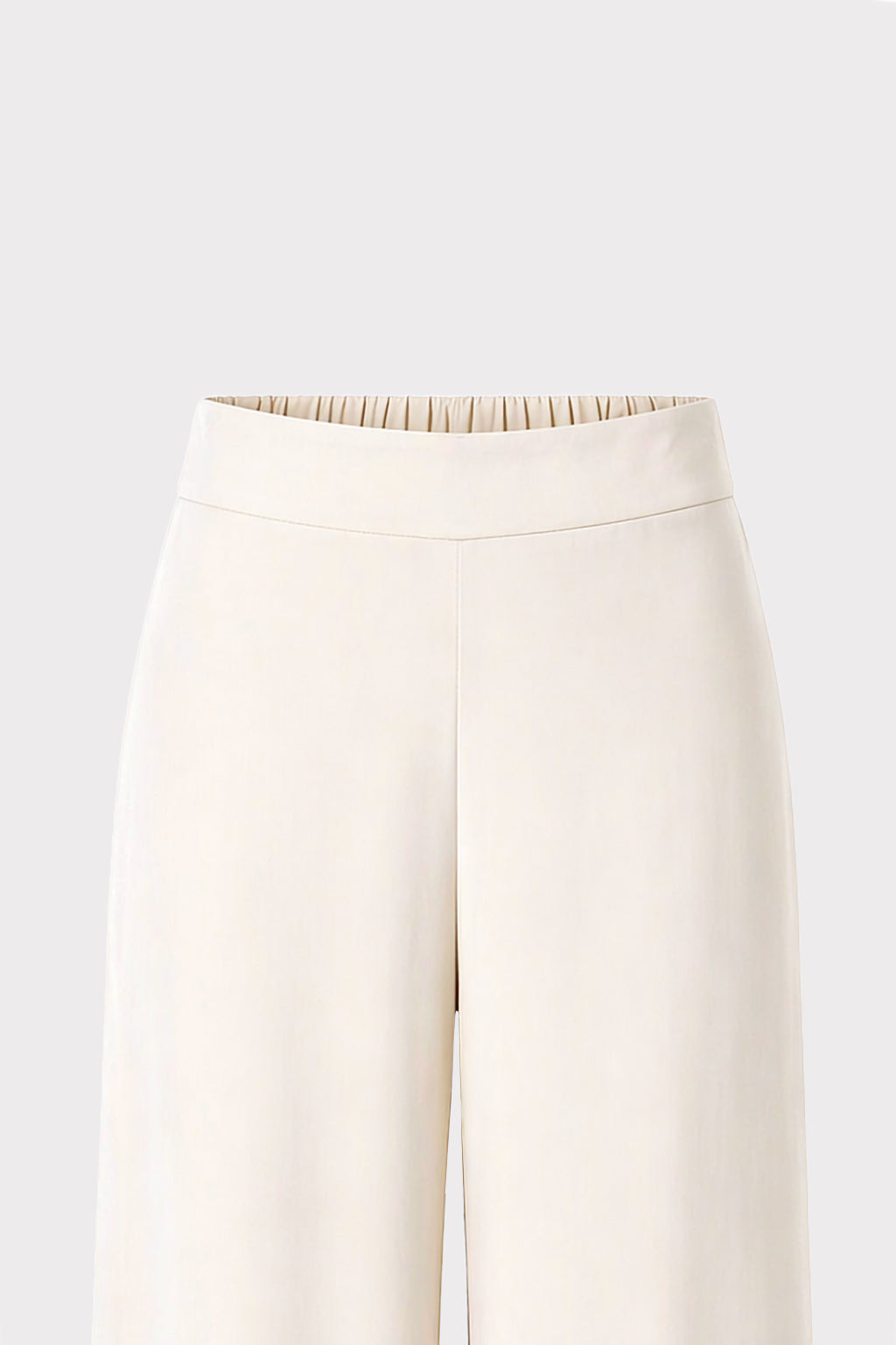 Pantalone fluido retro elastico