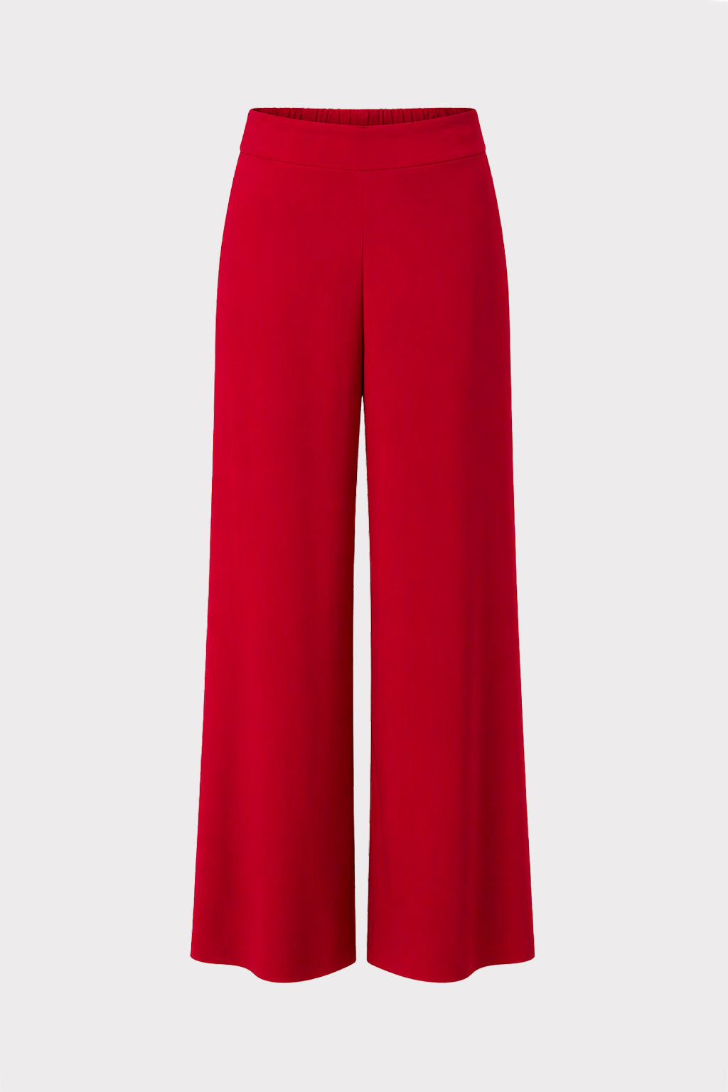 Pantalone fluido retro elastico