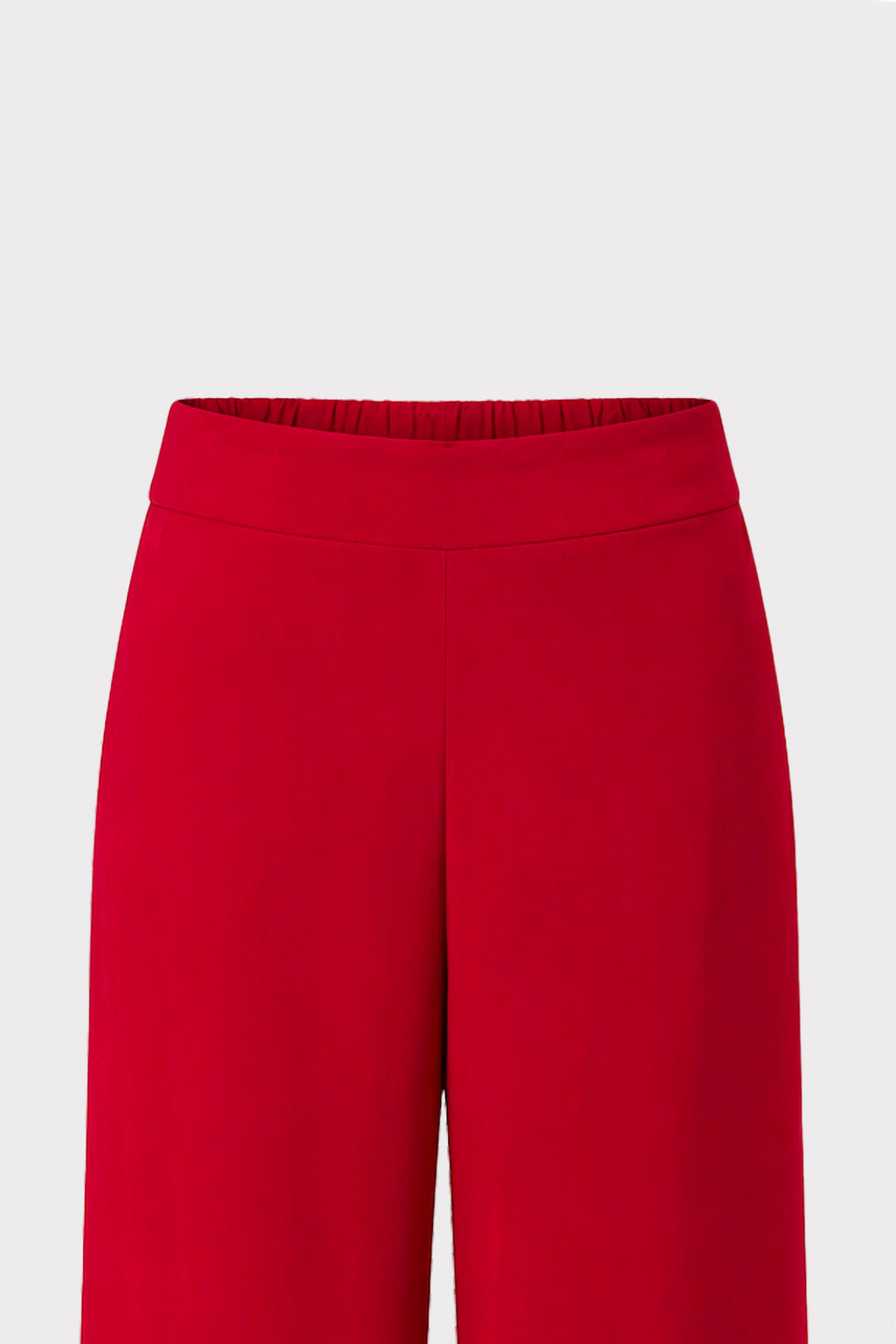 Pantalone fluido retro elastico