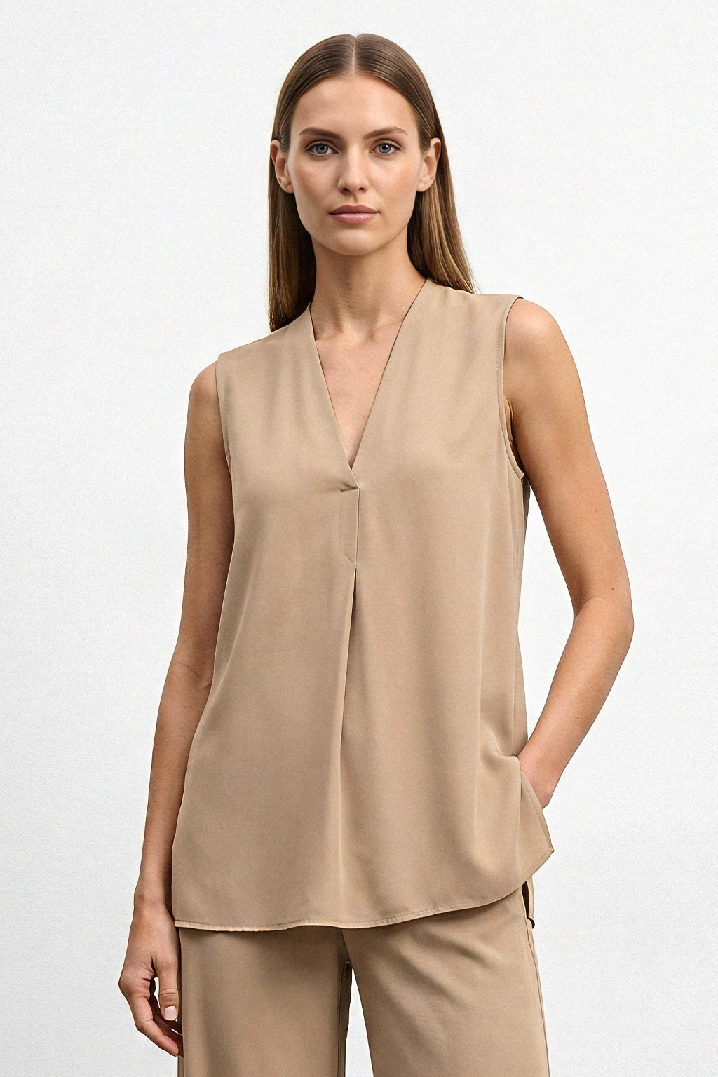 Top fluido scollo morbido